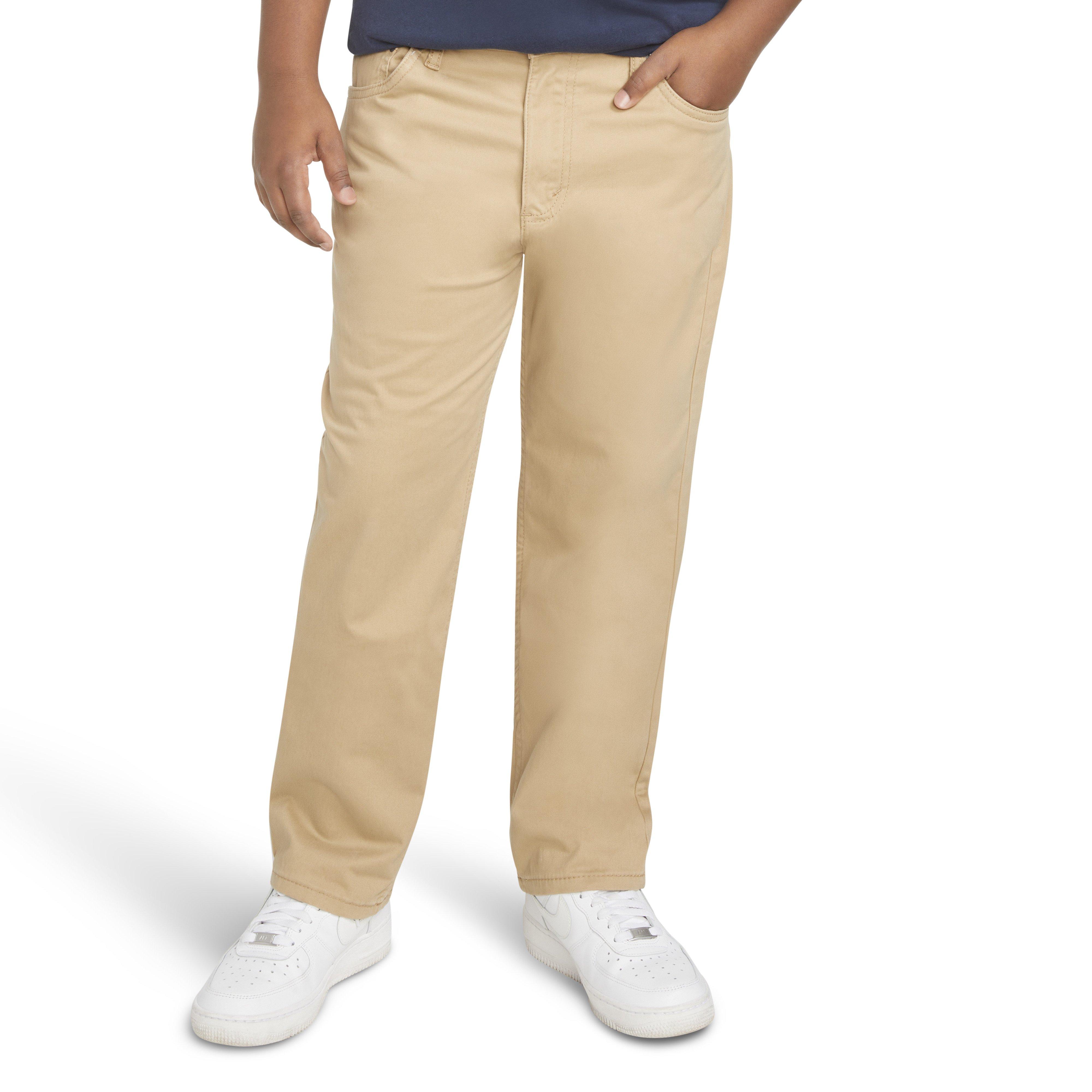 Levi's Big Boys' 511 Slim Fit Soft Brushed Sueded Pants - Gold - GOLD